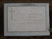 Struma Military Cemetery - Gillies, D